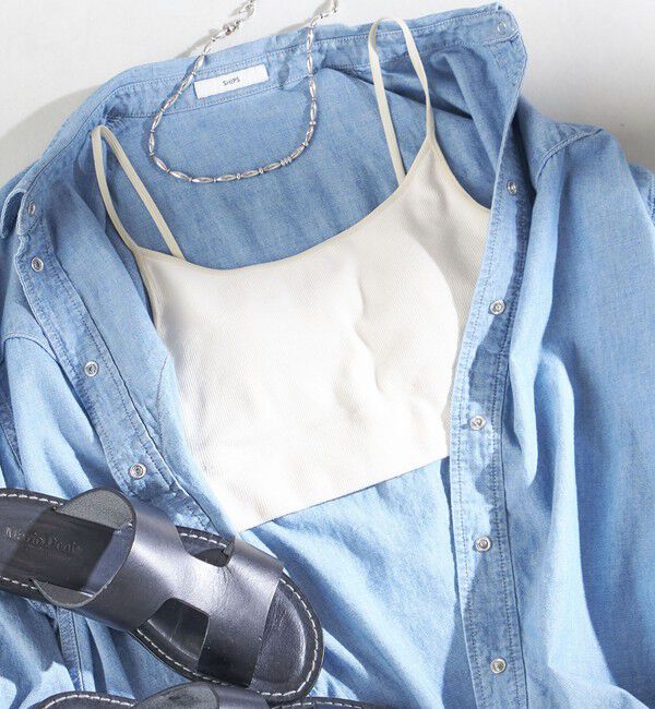 SHIPS for women「〈手洗い可能〉カップ付き ブラトップ◇」|インナー|