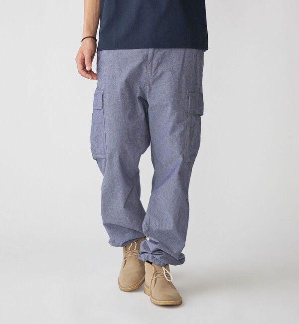 SHIPS「SHIPS: BDU カーゴ パンツ」|カーゴ|ブルー