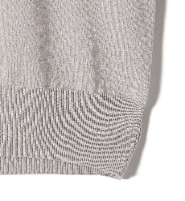 SHIPS Colors 「SHIPS Colors:〈手洗い可能〉プリーツ コンビ 5分袖 ニット◇」|ニット・セーター|