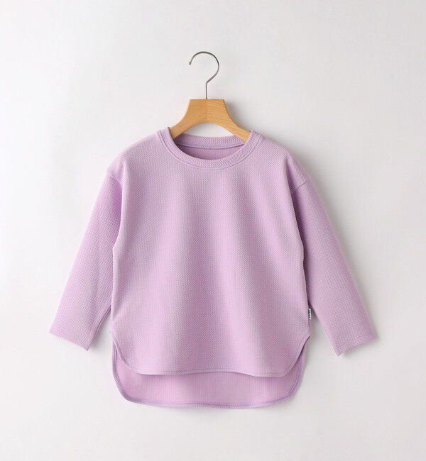 SHIPS KIDS「SHIPS KIDS:140～150cm / オーバーサイズ ラッシュガード」|その他|ラベンダー