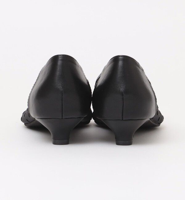 quaranciel「quaranciel: シアー ドット リボン ポインテッド パンプス」|パンプス|