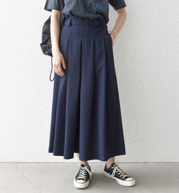 SHIPS any「SHIPS any:〈洗濯機可能〉オックス キュロット パンツ」|キュロット|