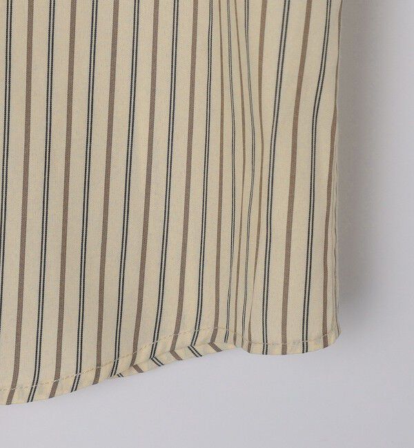 SHIPS「SHIPS: ストライプ ブロード レギュラーカラー ショートスリーブ オーバー シャツ」|シャツ・ブラウス|