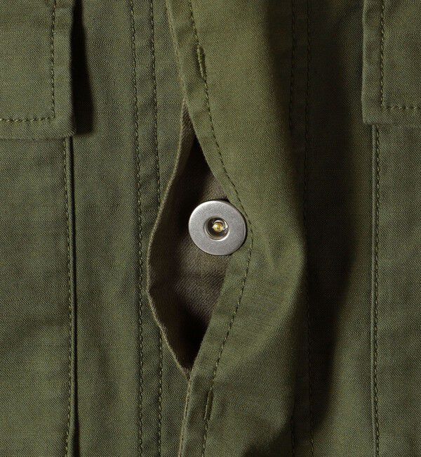 SHIPS for women「〈手洗い可能〉ミリタリー ショート ジレ」|ベスト・ジレ|