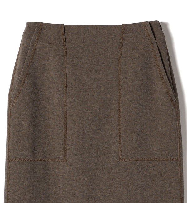 SHIPS for women「〈手洗い可能〉ダブルフェイス ベイカー ジャージ スカート」|スカート|