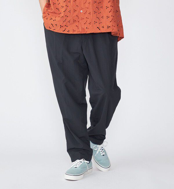 SHIPS「【SHIPS別注】FANTASTICDAYS: ウェザー イージーパンツ」|その他|ブラック