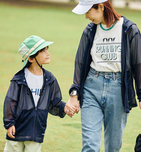 SHIPS KIDS「SHIPS KIDS:〈UVカット/撥水/吸水速乾〉サファリ ハット」|ハット|