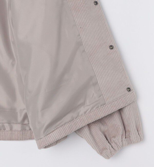 SHIPS「City Ambient Products: コーデュロイ コーチ ジャケット」|ブルゾン・スタジャン|