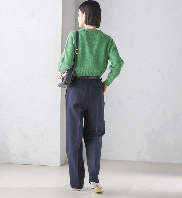 SHIPS for women「〈手洗い可能〉ストレート センタープレス トラウザーズ」|その他|