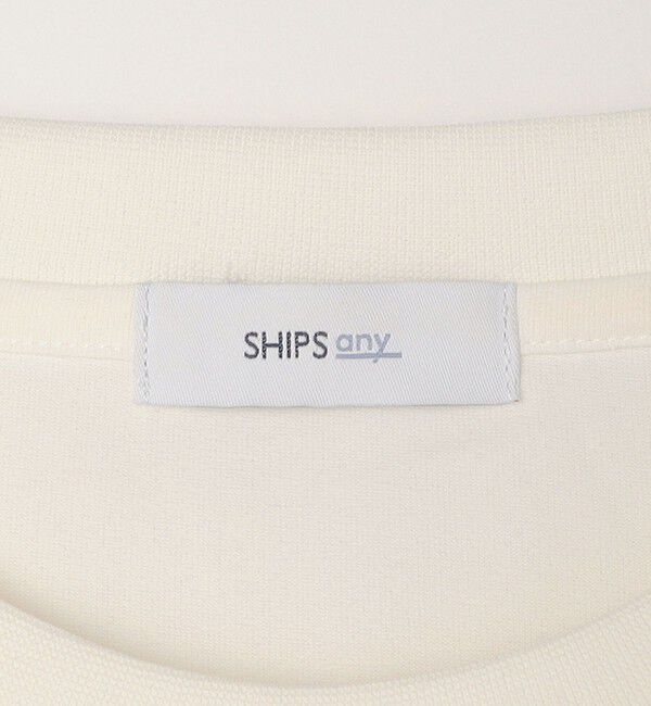 SHIPS any「【WEB限定】SHIPS any: 〈撥水加工〉Teflon EcoElite(TM) ナイロンポケット Tシャツ (ロンT)◇」|Tシャツ・カットソー|