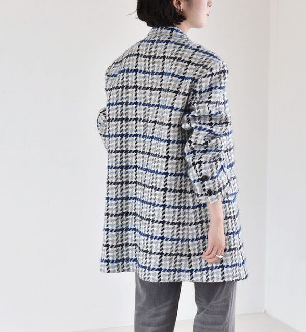 quaranciel「quaranciel: ツイード オーバー テーラード ジャケット」|テーラードジャケット|