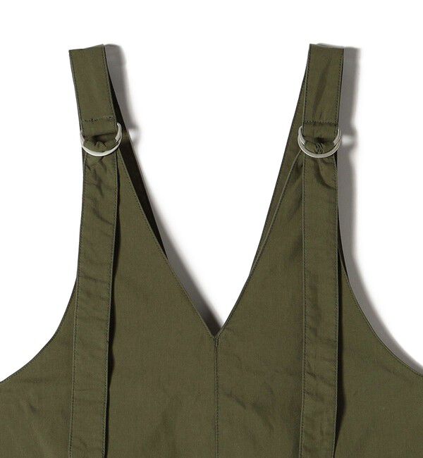 SHIPS for women「〈洗濯機可能〉ミリタリー 裾 ドロスト オールインワン」|オールインワン|