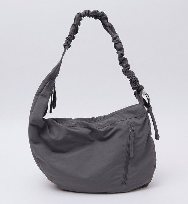 SHIPS「City Ambient Products: クランプル ムーン ギャザーショルダー バッグ」|ショルダー・メッセンジャー|