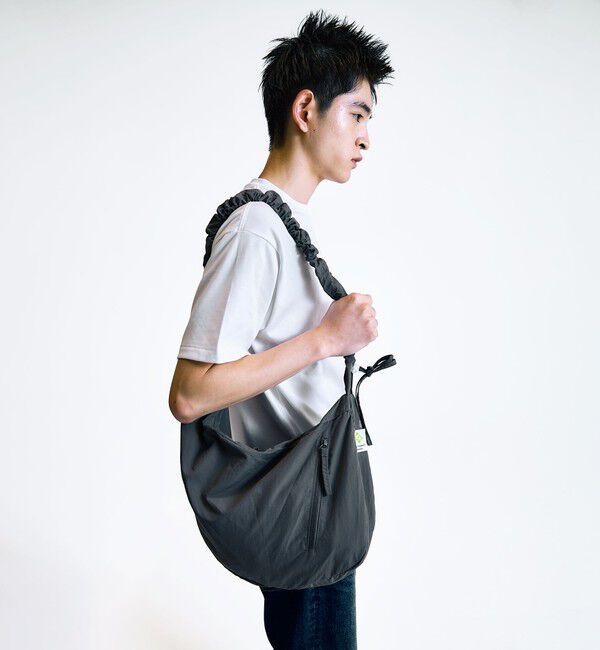 SHIPS「City Ambient Products: クランプル ムーン ギャザーショルダー バッグ」|ショルダー・メッセンジャー|