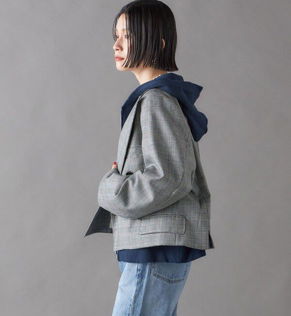 SHIPS for women「SHIPS NINE CASE:ショート ジャケット」|テーラードジャケット|