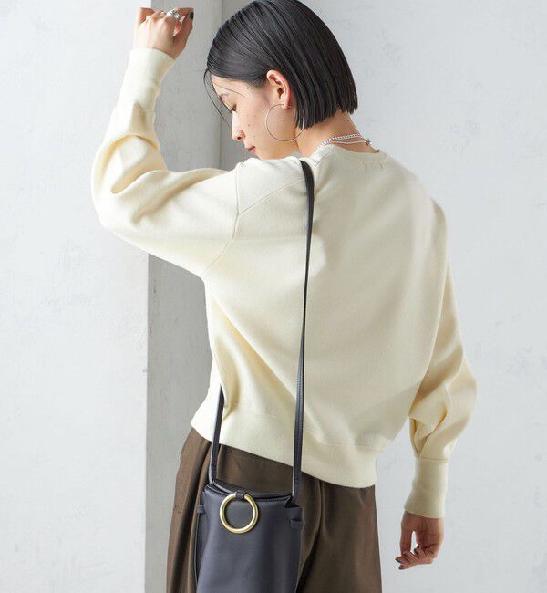 SHIPS for women「〈手洗い可能〉スムース ニット ガゼット プルオーバー」|ニット・セーター|