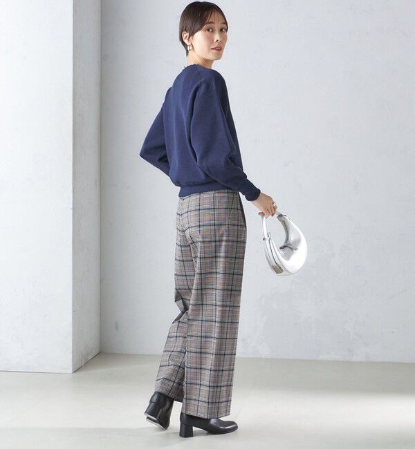 SHIPS for women「〈手洗い可能〉スムース ニット ガゼット プルオーバー」|ニット・セーター|