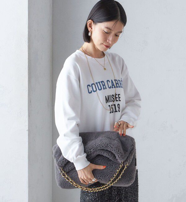 SHIPS for women「Odub:〈手洗い可能〉ロゴ スウェット」|スウェット・ジャージ|