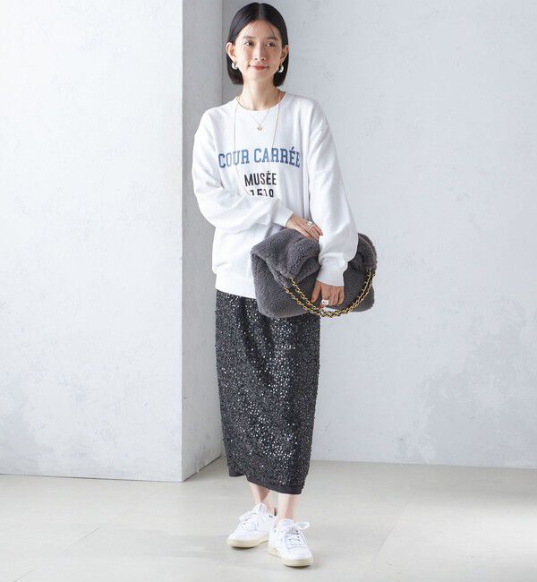 SHIPS for women「Odub:〈手洗い可能〉ロゴ スウェット」|スウェット・ジャージ|