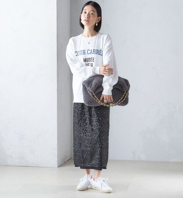 SHIPS for women「Odub:〈手洗い可能〉ロゴ スウェット」|スウェット・ジャージ|