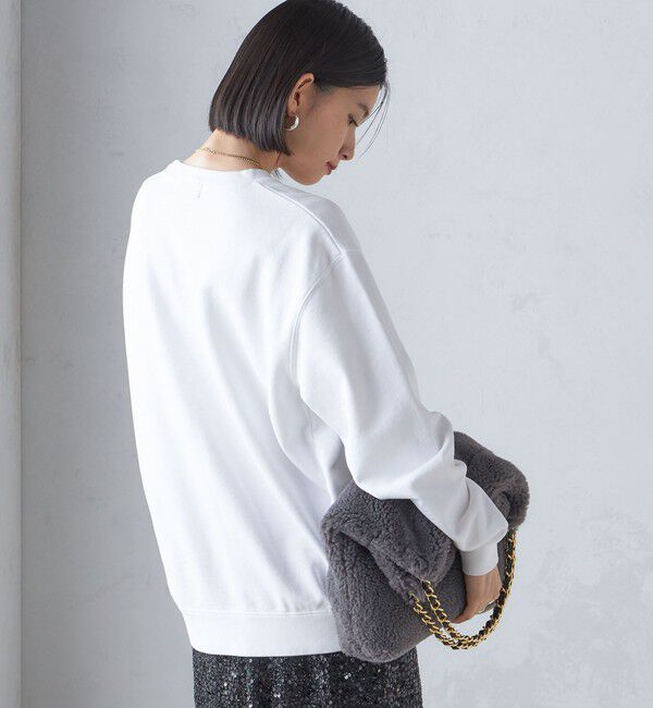 SHIPS for women「Odub:〈手洗い可能〉ロゴ スウェット」|スウェット・ジャージ|