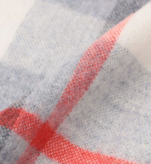 SHIPS any「SHIPS any: サープラスヤーン ウール カシミヤ チェック マフラー◇」|マフラー|