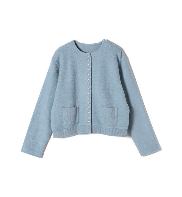 SHIPS for women「〈手洗い可能〉パール モチーフ ボタン ジャッカル カーディガン」|カーディガン|