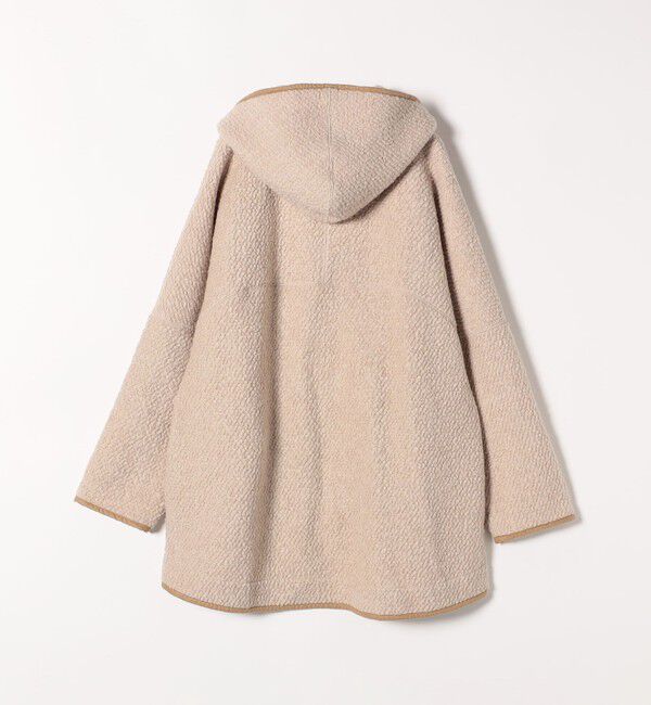 quaranciel「quaranciel: ループヤーン ダブルジップ フーデッド ケープ コート」|その他|