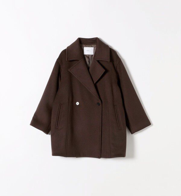 SHIPS any「SHIPS any: ウール コクーン テーラード ショート コート 25AW」|その他|