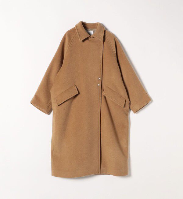 SHIPS any「SHIPS any: バルマカーン コクーン コート 25AW」|ステンカラーコート|