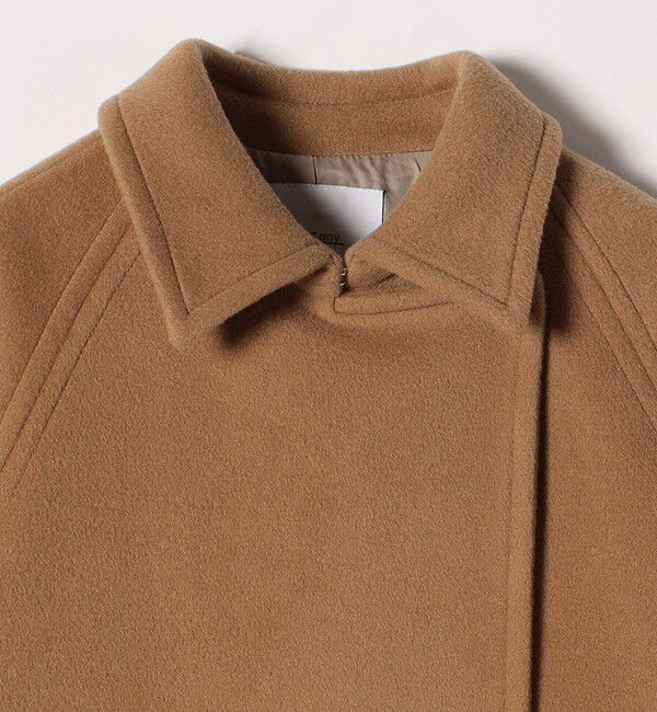 SHIPS any「SHIPS any: バルマカーン コクーン コート 25AW」|ステンカラーコート|