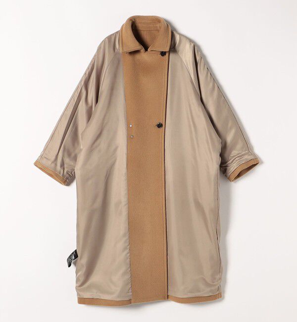 SHIPS any「SHIPS any: バルマカーン コクーン コート 25AW」|ステンカラーコート|