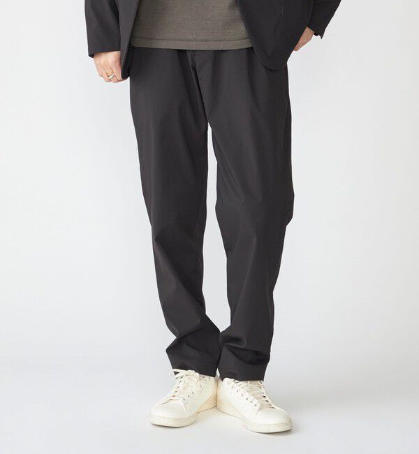 SHIPS「SHIPS:〈セットアップ対応〉PERTEX(R) イージー パンツ」|チノ|ブラック