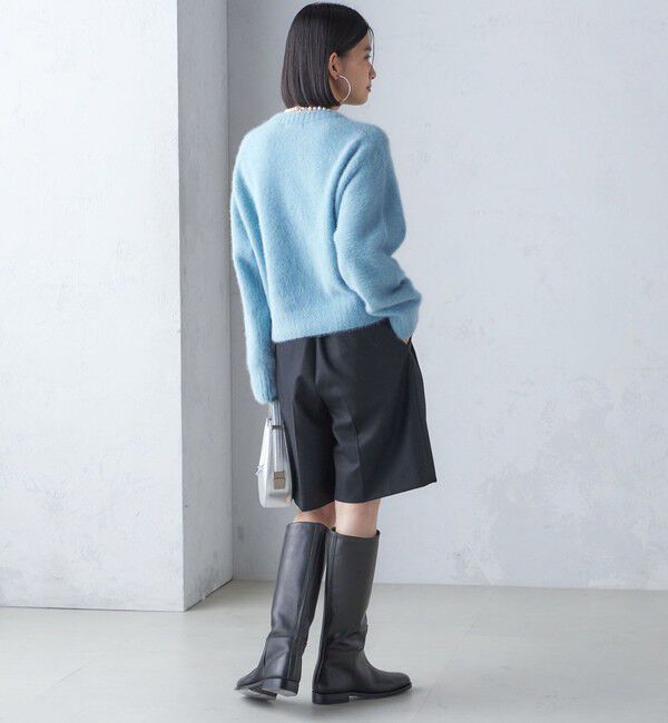 SHIPS for women「無地 フラノ センター プレス ショート パンツ」|その他|