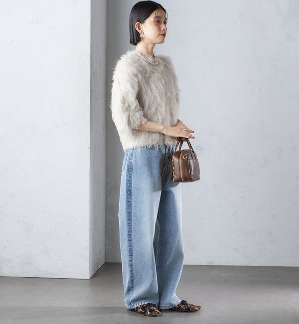 SHIPS for women「〈洗濯機可能〉パッチワーク デニム」|デニム|