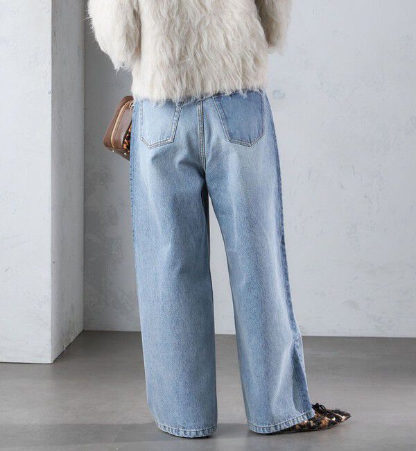 SHIPS for women「〈洗濯機可能〉パッチワーク デニム」|デニム|