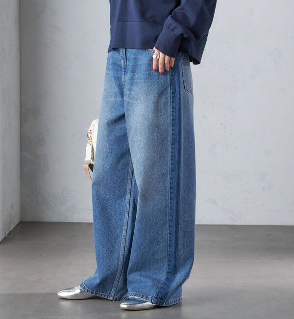 SHIPS for women「〈洗濯機可能〉パッチワーク デニム」|デニム|