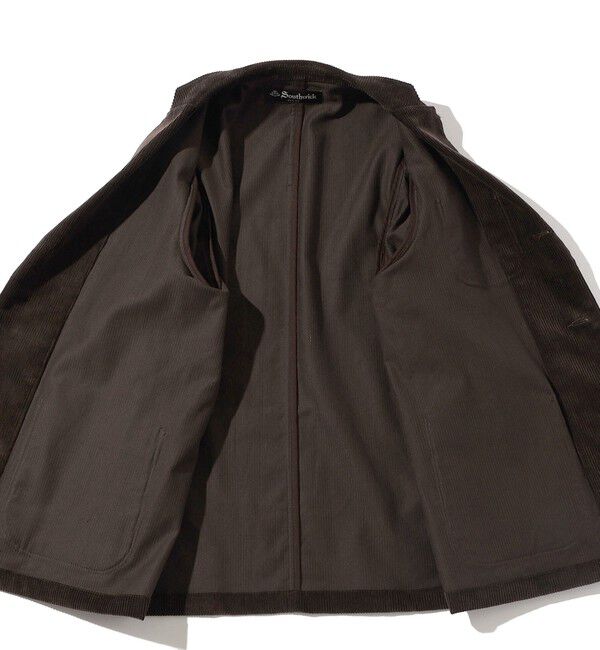 SHIPS「Southwick Gate Label: コーデュロイ ジャケット (セットアップ対応)」|テーラードジャケット|