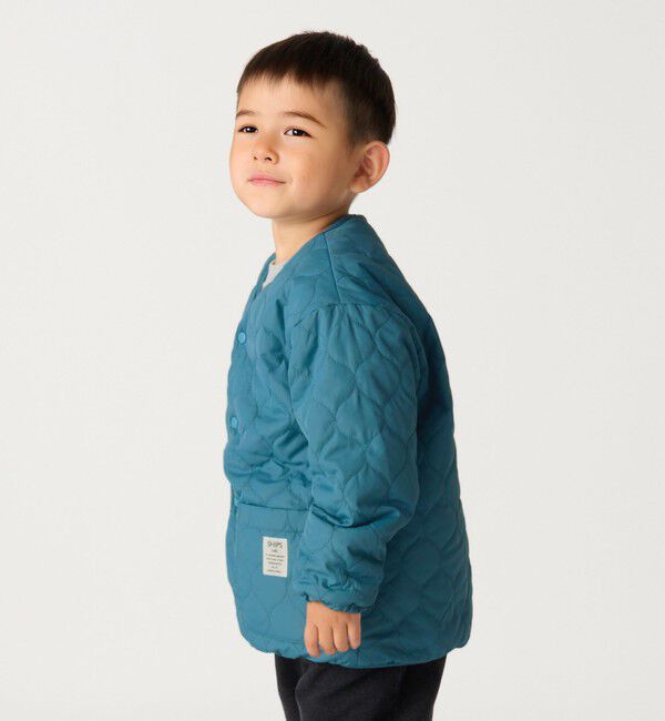 SHIPS Colors 「SHIPS Colors: 80～130cm / リバーシブル キルティング ボア ブルゾン」|ブルゾン・スタジャン|