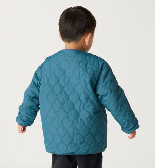 SHIPS Colors 「SHIPS Colors: 80～130cm / リバーシブル キルティング ボア ブルゾン」|ブルゾン・スタジャン|