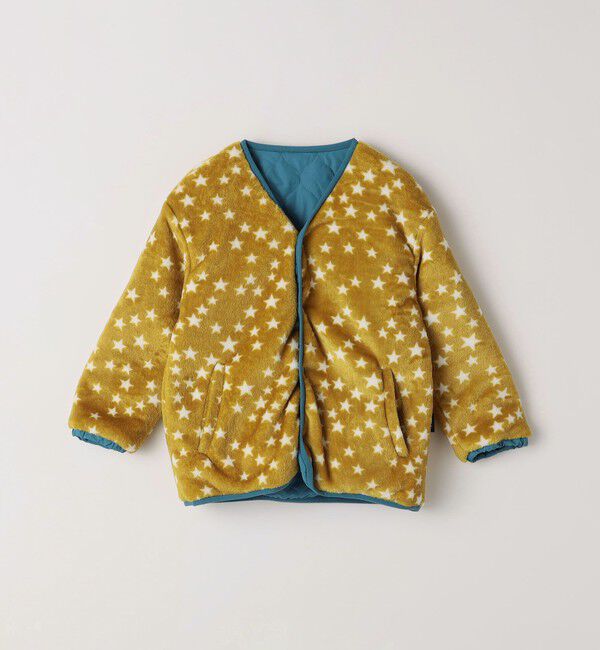 SHIPS Colors 「SHIPS Colors: 80～130cm / リバーシブル キルティング ボア ブルゾン」|ブルゾン・スタジャン|