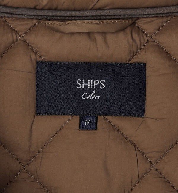 SHIPS Colors 「SHIPS Colors:〈撥水・手洗い可能〉sorona(R) キルティング フード コート」|その他|