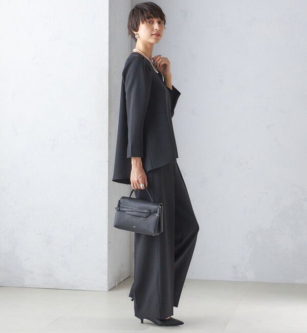 SHIPS for women「〈セレモニー対応可〉troisiemeCHACO:レース 襟 ブラウス（セットアップ対応）」|シャツ・ブラウス|