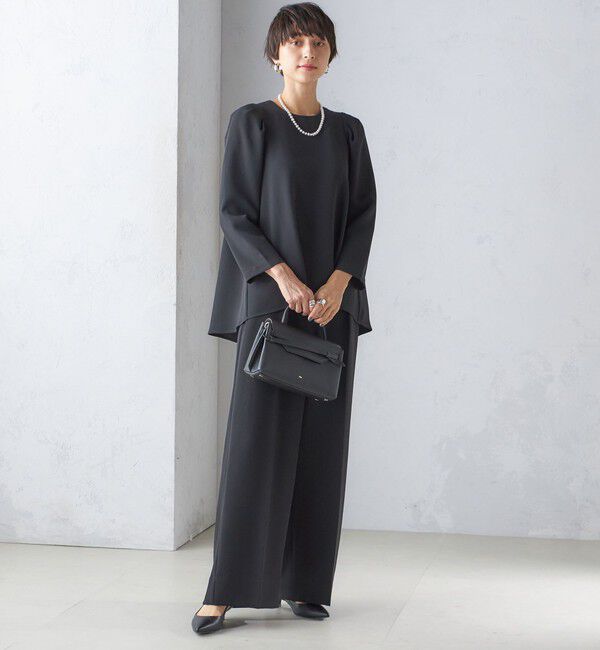 SHIPS for women「〈セレモニー対応可〉troisiemeCHACO:レース 襟 ブラウス（セットアップ対応）」|シャツ・ブラウス|