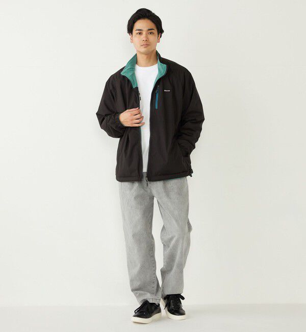 SHIPS Colors 「【SHIPS Colors別注】FIRST DOWN:リバーシブル スタンドカラー ブルゾン」|ブルゾン・スタジャン|