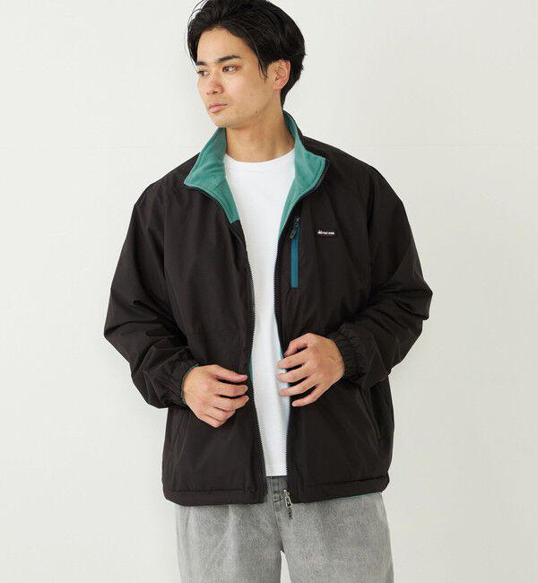 SHIPS Colors 「【SHIPS Colors別注】FIRST DOWN:リバーシブル スタンドカラー ブルゾン」|ブルゾン・スタジャン|