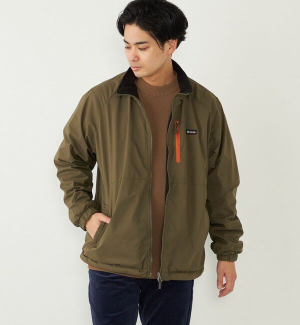 SHIPS Colors 「【SHIPS Colors別注】FIRST DOWN:リバーシブル スタンドカラー ブルゾン」|ブルゾン・スタジャン|