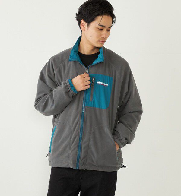 SHIPS Colors 「【SHIPS Colors別注】FIRST DOWN:リバーシブル スタンドカラー ブルゾン」|ブルゾン・スタジャン|