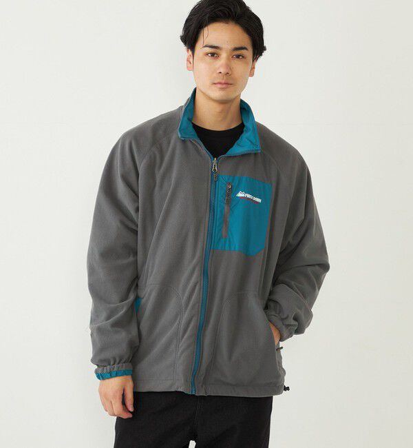 SHIPS Colors 「【SHIPS Colors別注】FIRST DOWN:リバーシブル スタンドカラー ブルゾン」|ブルゾン・スタジャン|