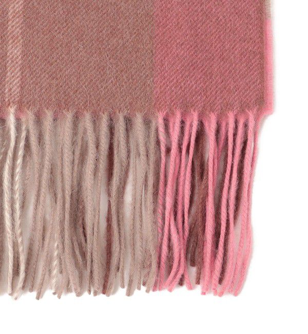 SHIPS Colors 「SHIPS Colors:〈手洗い可能〉 ウール チェック ストール」|ストール|